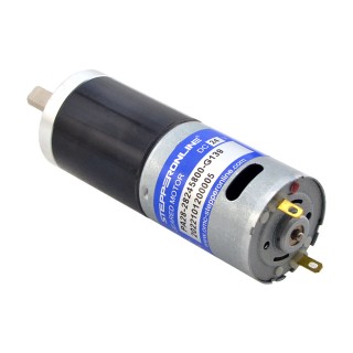 Brushed 24V DC Gear Motor 5.1Kg.cm/33RPM w/ 139:1 Planetary Gearbox -  PA28-28245800-G139