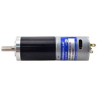 Brushed 24V DC Gear Motor 22Kg.cm/6.4RPM w/ 720:1 Planetary Gearbox -  PA28-28245800-G720|STEPPERONLINE