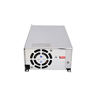 600W PC Power Supply, 115/230V ATX 24‑PIN Desktop Computer Parts Red Fan,  Support Adjustable 115/230V Manual Switching Voltage(US)