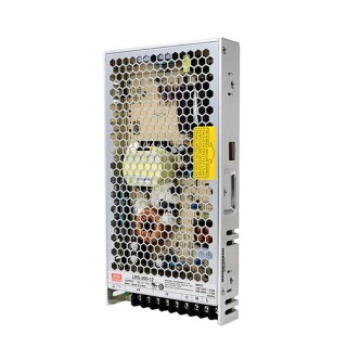 LRS-200-12 MEANWELL 200W 12VDC 17A 115/230VAC Enclosed Switching Power  Supply - LRS-200-12|STEPPERONLINE