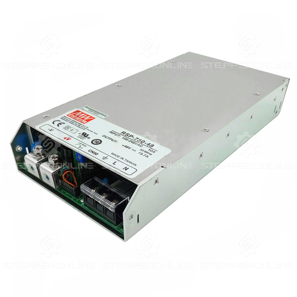 RSP-750-48 MEANWELL 753.6W 48VDC 15.7A 115/230VAC Power SupplyWith Single  Output - RSP-750-48